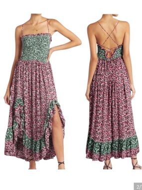 NWOT Free People One I Love Maxi Floral Dress